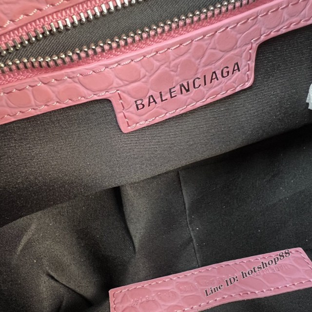 Balenciaga專櫃爆款Le Cagole半月牙腋下包 巴黎世家小號餃子包單肩包 fyj1331